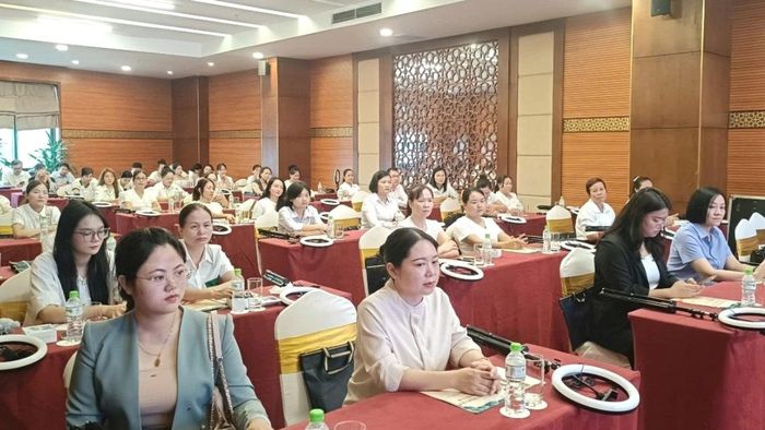 Các học viên tham gia lớp bồi dưỡng.