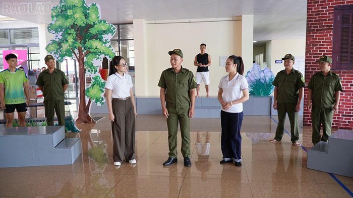 Quá trình luyện tập của đội tuyển tỉnh Lào Cai diễn ra nghiêm túc, khẩn trương trước ngày tham dự hội thi.