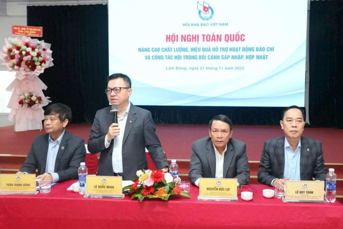 HNB Việt Nam chọn Lâm Đồng là nơi tổ chức Hội nghị toàn quốc với chủ đề Nâng cao chất lượng, hiệu quả hỗ trợ và công tác hội trong bối cảnh sáp nhập, hợp nhất (Ảnh: Nguyễn Luân)
