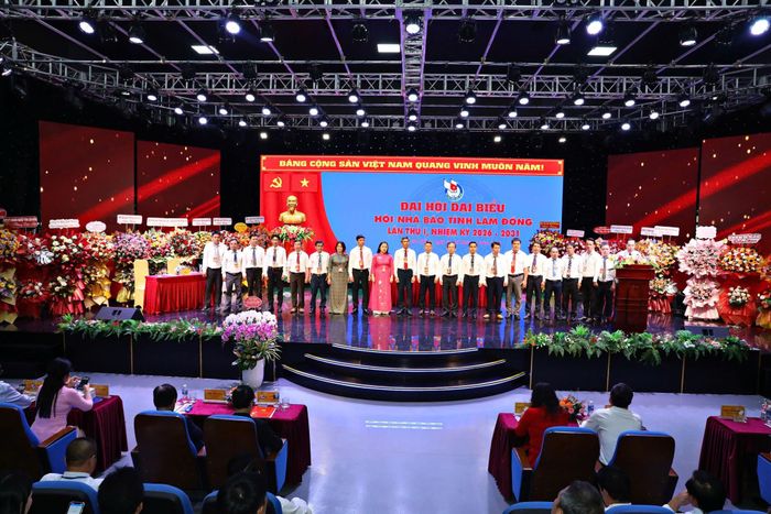 Ban Chấp hành Hội Nhà báo tỉnh Lâm Đồng ra mắt đại hội