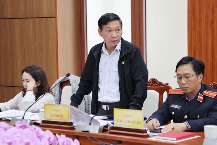 Lãnh đạo Thanh tra tỉnh Lâm Đồng trả lời công dân về quy trình tiếp nhận, giải quyết đơn thư