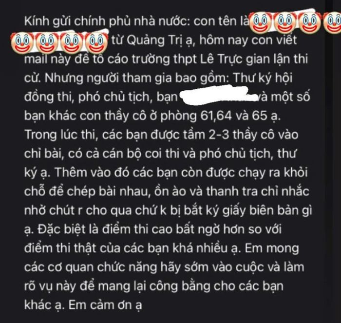 Thông tin phản ánh trên mạng xã hội đang được các cơ quan chức năng xác minh, làm rõ - Ảnh: B.T