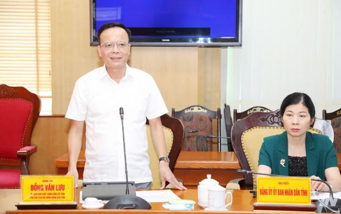Đại biểu phát biểu ý kiến tại Hội nghị.