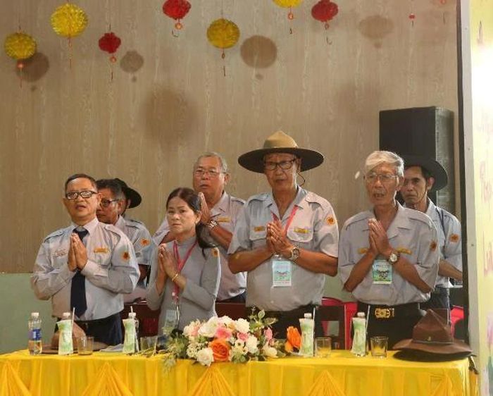 Đại diện Gia đình Phật tử tỉnh Lâm Đồng