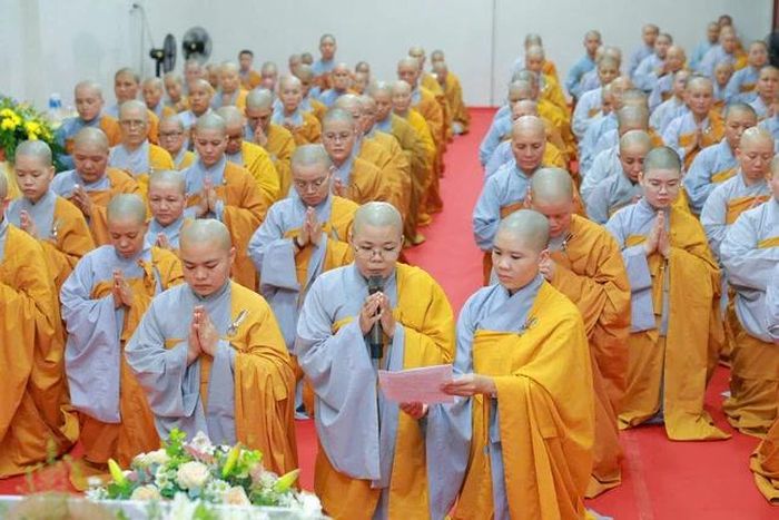 Chư hành giả chùa Kỳ Viên, tỉnh Vĩnh Long
