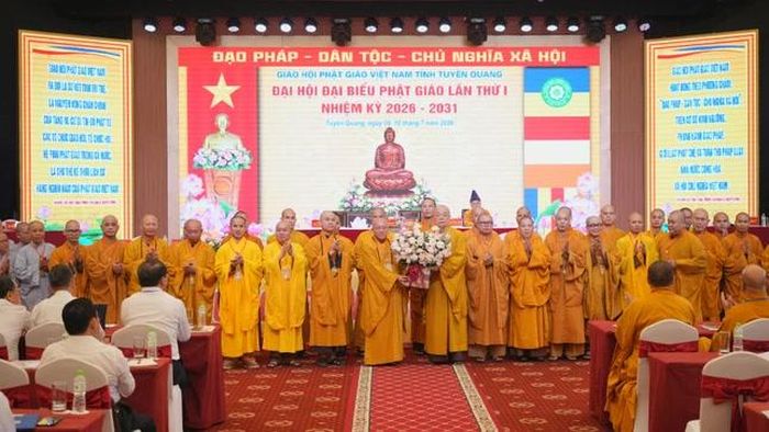 Tân Ban Trị sự GHPGVN tỉnh Tuyên Quang nhiệm kỳ 2026-2031