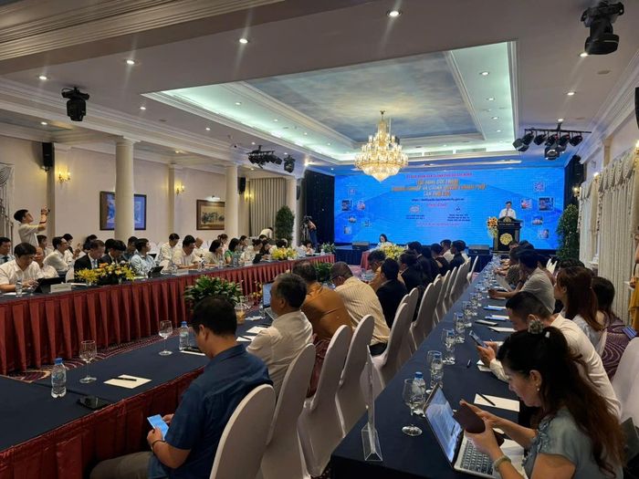 Hội nghị Đối thoại Doanh nghiệp - Chính quyền TP. Hồ Chí Minh chuyên đề lĩnh vực ngân hàng diễn ra ngày 10/7. Ảnh: Lạc Nguyên