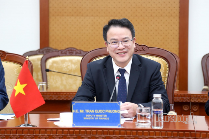 Thứ trưởng Trần Quốc Phương phát biểu. Ảnh: Đức Minh