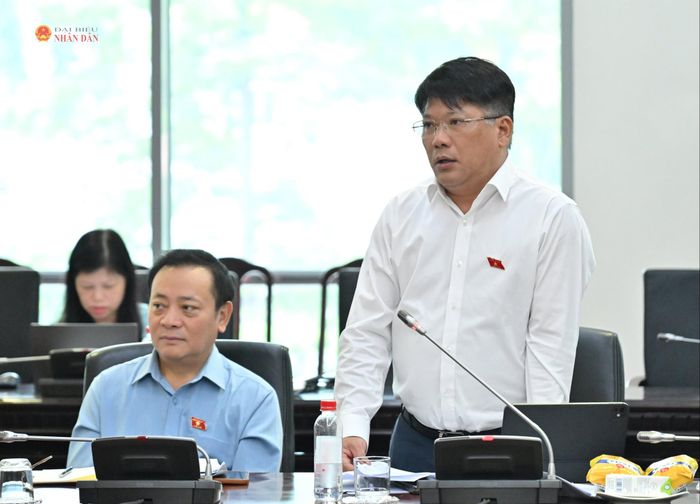 ĐBQH hoạt động chuyên trách tại Ủy ban Văn hóa và Xã hội Phạm Trọng Cường tại phiên họp