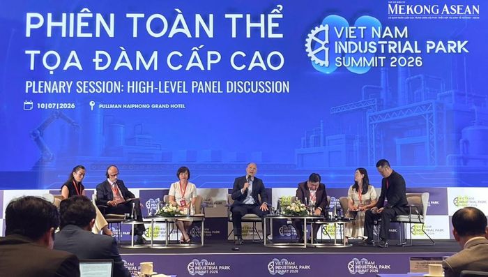 Phiên thảo luận đóng góp ý kiến về hoàn thiện hệ sinh thái khu công nghiệp nhằm thu hút dòng vốn FDI chất lượng cao. Ảnh: Thảo Ngân - Mekong ASEAN.