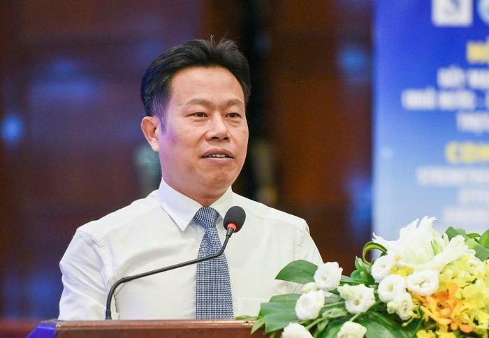 GS.TS Lê Quân, Thứ trưởng Bộ Giáo dục và Đào tạo nhấn mạnh hiệu quả của việc gắn kết "3 nhà".