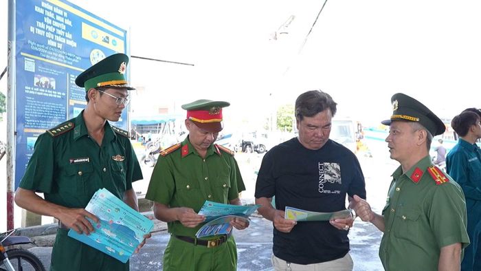 Lực lượng An ninh Công an TP Cần Thơ kiên quyết xử lý tội phạm liên quan IUU