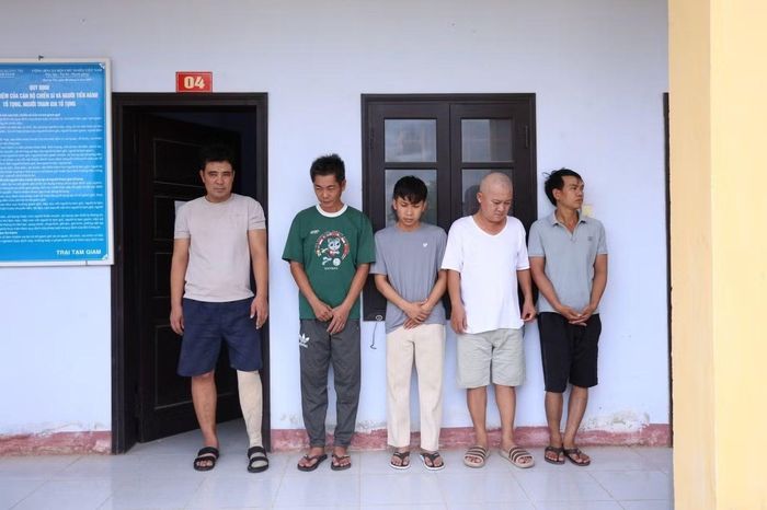 Các đối tượng liên quan đến vụ án