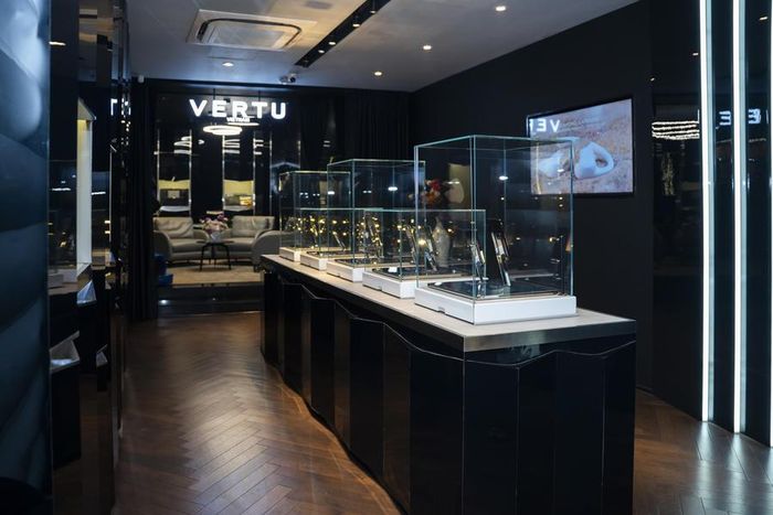 Không gian trải nghiệm Vertu tại Flagship Stores Vertu Việt Nam.
