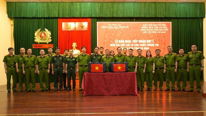 237 mẫu sinh phẩm HCLS được Viện Khoa học hình sự (Bộ Công an) tiếp nhận.