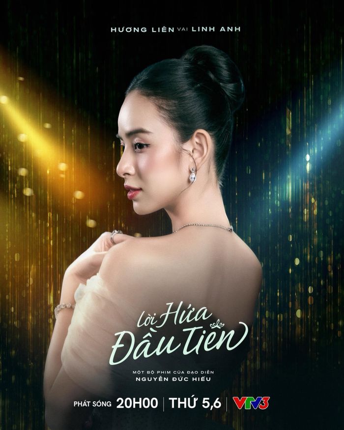 Cô lấn sân diễn xuất với phim truyền hình phát sóng trên VTV3. (Ảnh: FBNV)