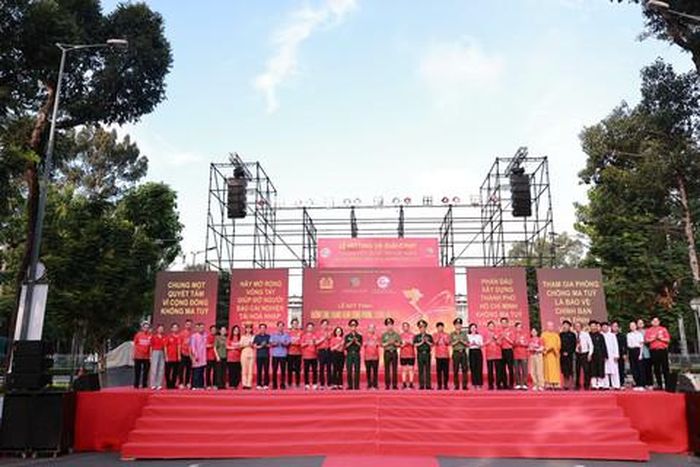 Lễ mít - tinh hưởng ứng tháng hành động phòng, chống ma túy trên địa bàn TPHCM
