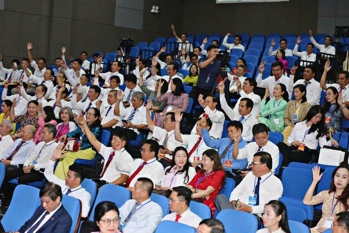 Các đại biểu tham dự đại hội