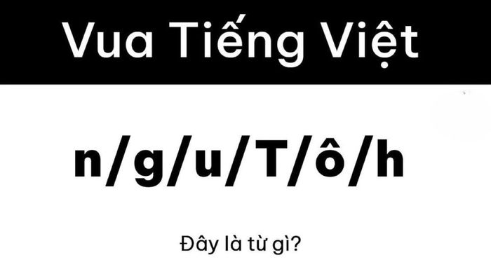 Ai mới là vua tiếng Việt trước câu đố cực khó này? (Ảnh minh họa)