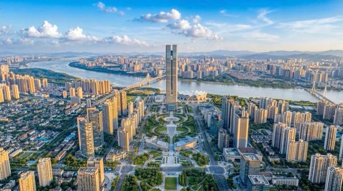 Phối cảnh trục đại lộ cảnh quan sông Hồng. Ảnh minh họa