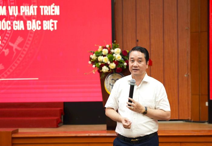 Giám đốc Quỹ NAFOSTED Đào Ngọc Chiến.