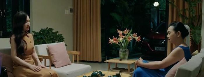 Mẹ của Vân chưa chấp nhận việc con gái yêu người chiến sĩ công an. Ảnh VTV