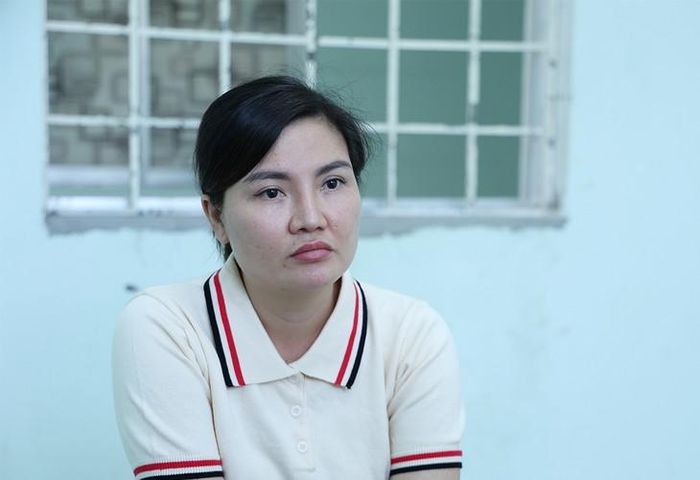Nguyễn Thị Thoại My bị bắt giữ. Ảnh: Tiến Tầm