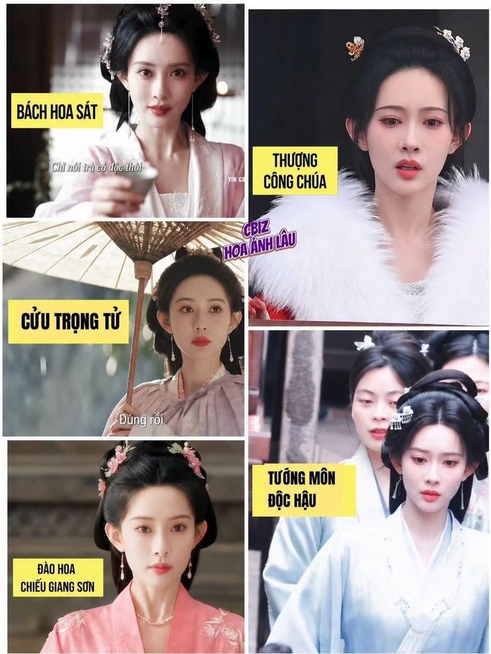 Cô bị chê tạo hình giống nhau giữa các phim. Ảnh: Hoa ảnh lâu