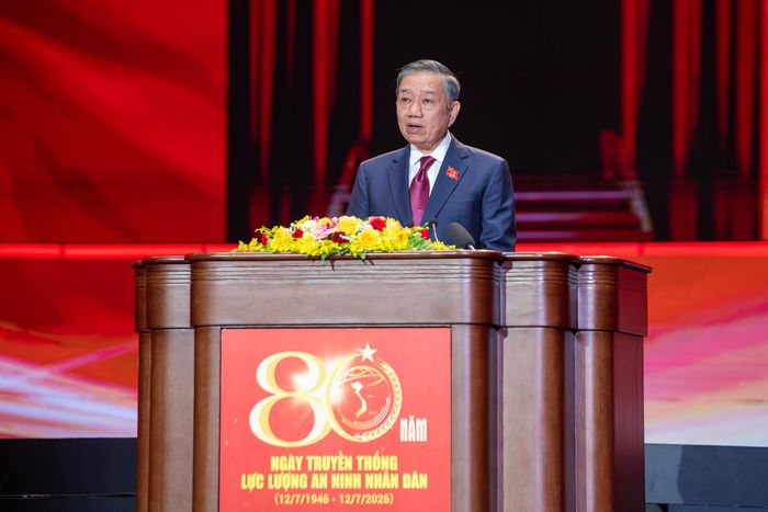 Phát biểu chỉ đạo tại lễ kỷ niệm, thay mặt lãnh đạo Đảng, Nhà nước, Tổng Bí thư, Chủ tịch nước Tô Lâm nhiệt liệt chúc mừng, biểu dương những thành tích xuất sắc, đóng góp to lớn của lực lượng An ninh nhân dân đối với sự nghiệp bảo vệ an ninh quốc gia, xây dựng và bảo vệ Tổ quốc. Tổng Bí thư, Chủ tịch nước nhấn mạnh xây dựng lực lượng An ninh nhân dân cách mạng, chính quy, tinh nhuệ, hiện đại, "Kỷ luật nhất - Trung thành nhất - Gần dân nhất", là nòng cốt bảo vệ an ninh quốc gia trong kỷ nguyên mới.