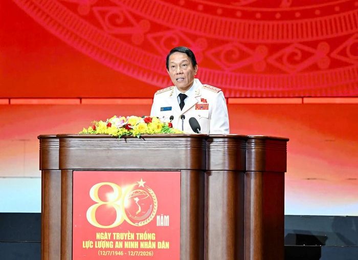 Đại tướng Lương Tam Quang, Bộ trưởng Bộ Công an phát biểu đáp từ chỉ đạo của Tổng Bí thư, Chủ tịch nước