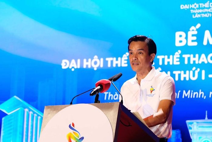 Ông Nguyễn Nam Nhân - Phó Giám đốc Sở VHTT TP.HCM phát biểu tổng kết Đại hội