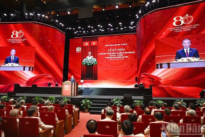 Quang cảnh buổi lễ. (Ảnh: Duy Linh)
