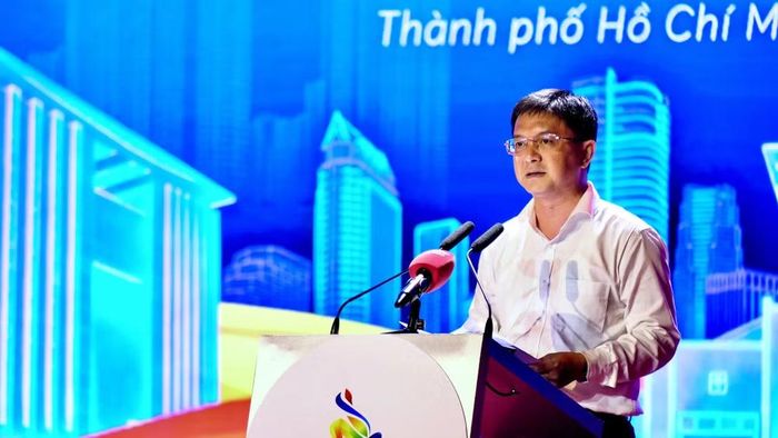Ông Nguyễn Mạnh Cường, Phó Chủ tịch Ủy ban nhân dân Thành phố Hồ Chí Minh phát biểu bế mạc.