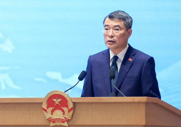  Thủ tướng Lê Minh Hưng phát biểu tại lễ tuyên dương, sáng 11-7. Ảnh: VIẾT CHUNG 
