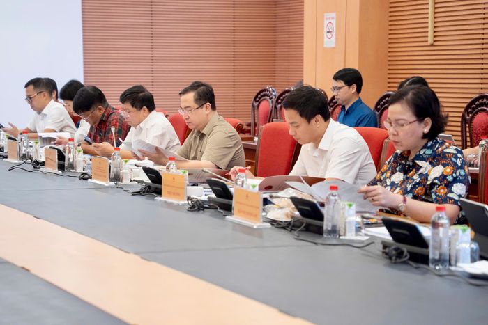  Đại biểu dự họp. Ảnh: CẨM HÀ 