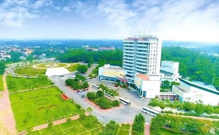 Trường Đại học Hùng Vương, tỉnh Phú Thọ (ảnh Trần Thắng).