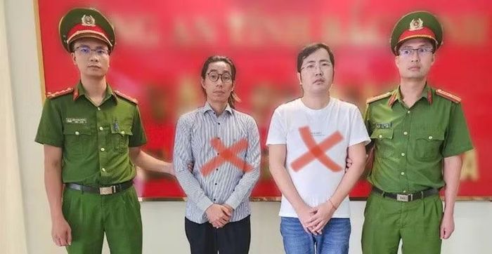 Hai đối tượng liên quan vụ án.