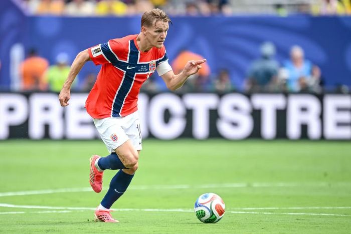 Odegaard đóng góp nhiều thống kê quan trọng cho Na Uy.