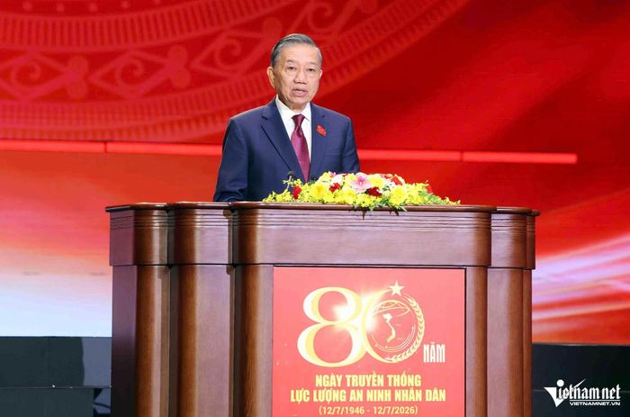 Tổng Bí thư, Chủ tịch nước Tô Lâm phát biểu tại buổi lễ