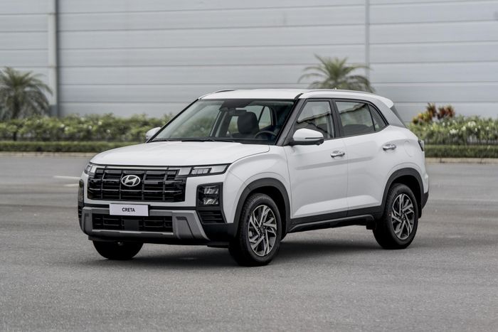 Hyundai Creta trở lại top xe với vị trí cuối cùng. Ảnh: TC Motor