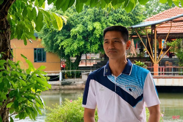 Du khách Trần Quốc Việt đánh giá cao không gian nghỉ dưỡng tại Khu du lịch sinh thái Hải Thượng.