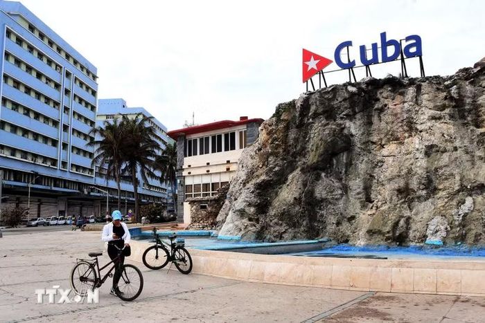 Đường phố ở La Habana, Cuba. (Ảnh: THX/TTXVN)