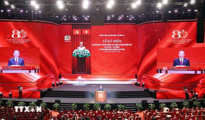 Tổng Bí thư, Chủ tịch nước Tô Lâm phát biểu chỉ đạo. (Ảnh: Phạm Kiên/TTXVN)