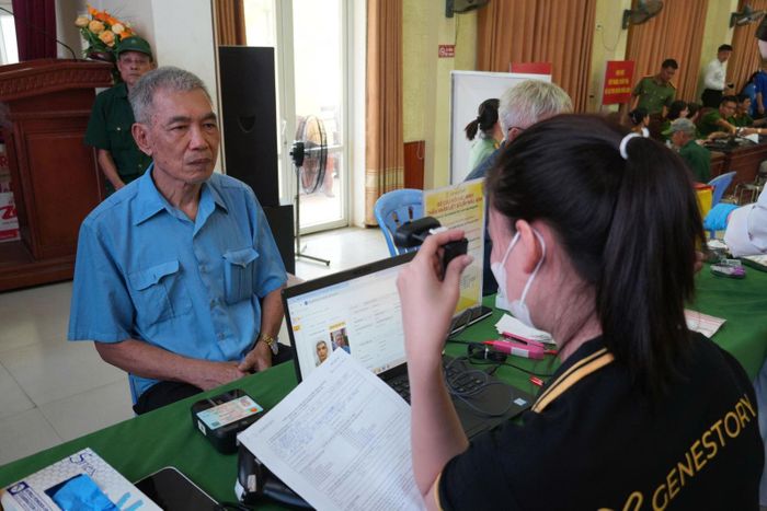 Lấy mẫu ADN và thông tin thân nhân tại Nghệ An.