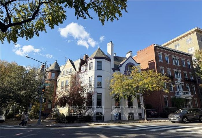 Những ngôi nhà cổ tại trung tâm thủ đô Washington D.C.
