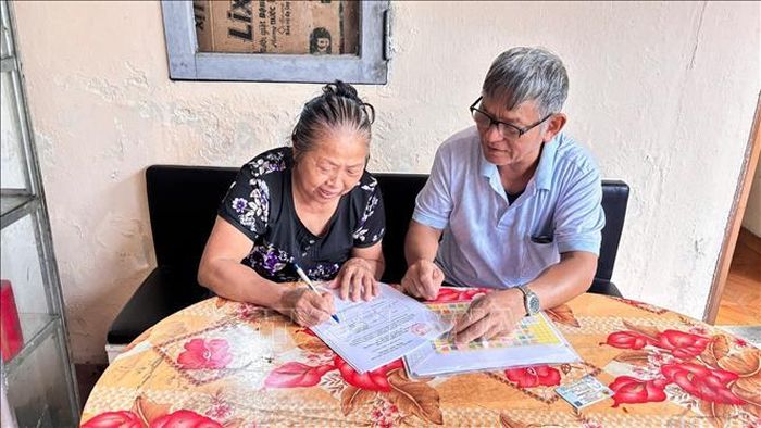 Lấy ý kiến người dân phường Tam Sơn về Đề án thành lập thành phố Bắc Ninh trực thuộc Trung ương. Ảnh: Thái Hùng/TTXVN