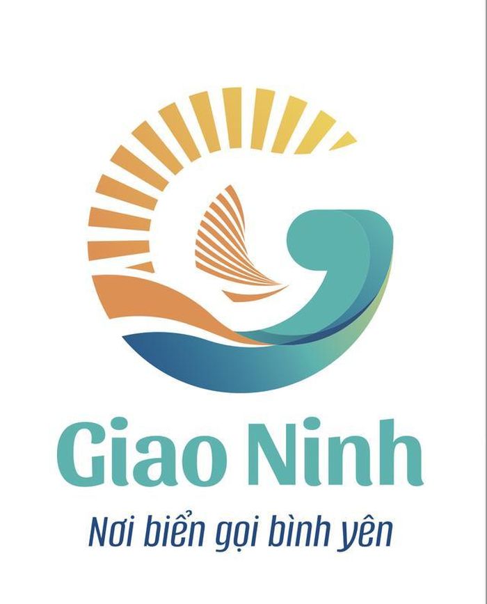 Logo nhận diện thương hiệu biển Giao Ninh (Ảnh:BTC).