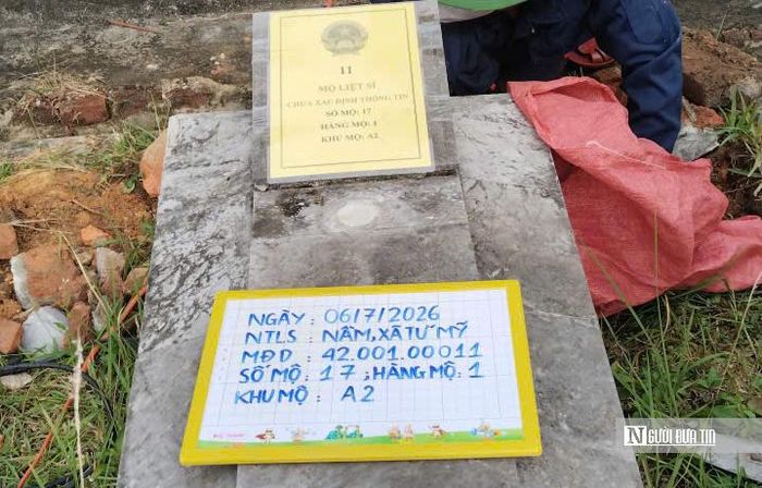 Nghĩa trang Liệt sĩ Nầm là nghĩa trang có số lượng mộ chưa rõ thông tin nhiều nhất trên địa bàn tỉnh.
