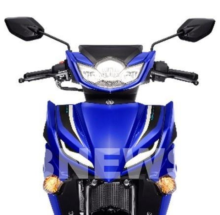 Cụm đèn định vị trên Exciter 155 VVA TCS được tạo hình như đôi mắt sắc lạnh của thú hoang rình mồi. Phần không phát sáng mô phỏng tròng mắt, kết hợp với đèn pha nhỏ gọn và có khả năng chiếu sáng rộng, cải thiện tầm quan sát ban đêm