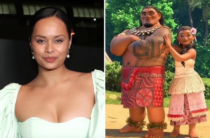 John Tui và Frankie Adams kết hợp ăn ý trong vai trò đấng sinh thành đầy yêu thương nhưng cũng nhiều nỗi lo âu của Moana. Ảnh: Variety